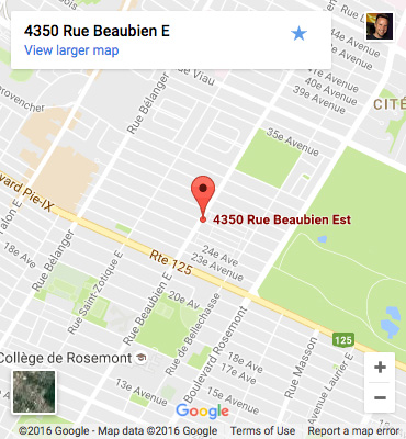 Coordonnées Desroches Mongeon Beaubien Montréal