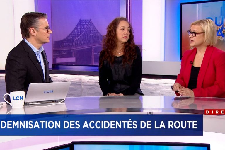 Entrevue LCN - Accidentés