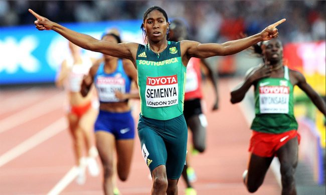 Caster Semenya, l’athlète androgène Caster Semenya, l'athlète androgène