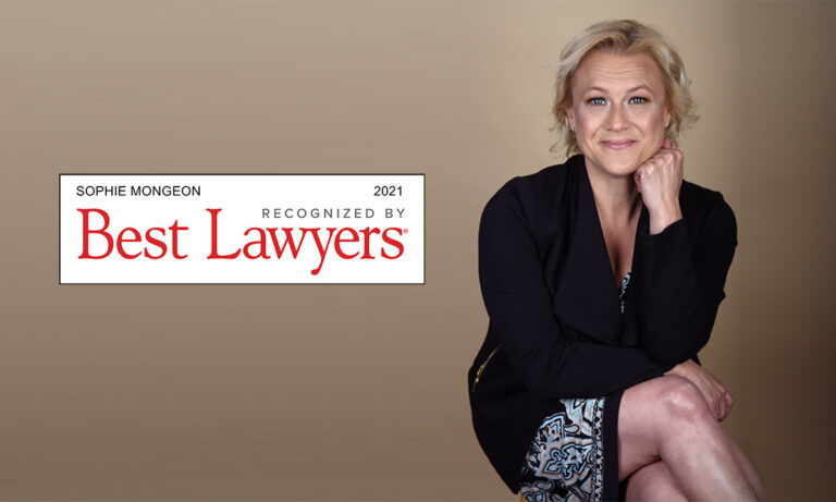 Sophie Mongeon - Best Lawyer 2021